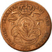 Coin, Belgium, Leopold I, 5 Centimes, 1834, EF(40-45), Copper, KM:5.1