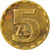 Coin, Poland, 5 Zlotych, 1975, Warsaw, VF(20-25), Brass, KM:81.1