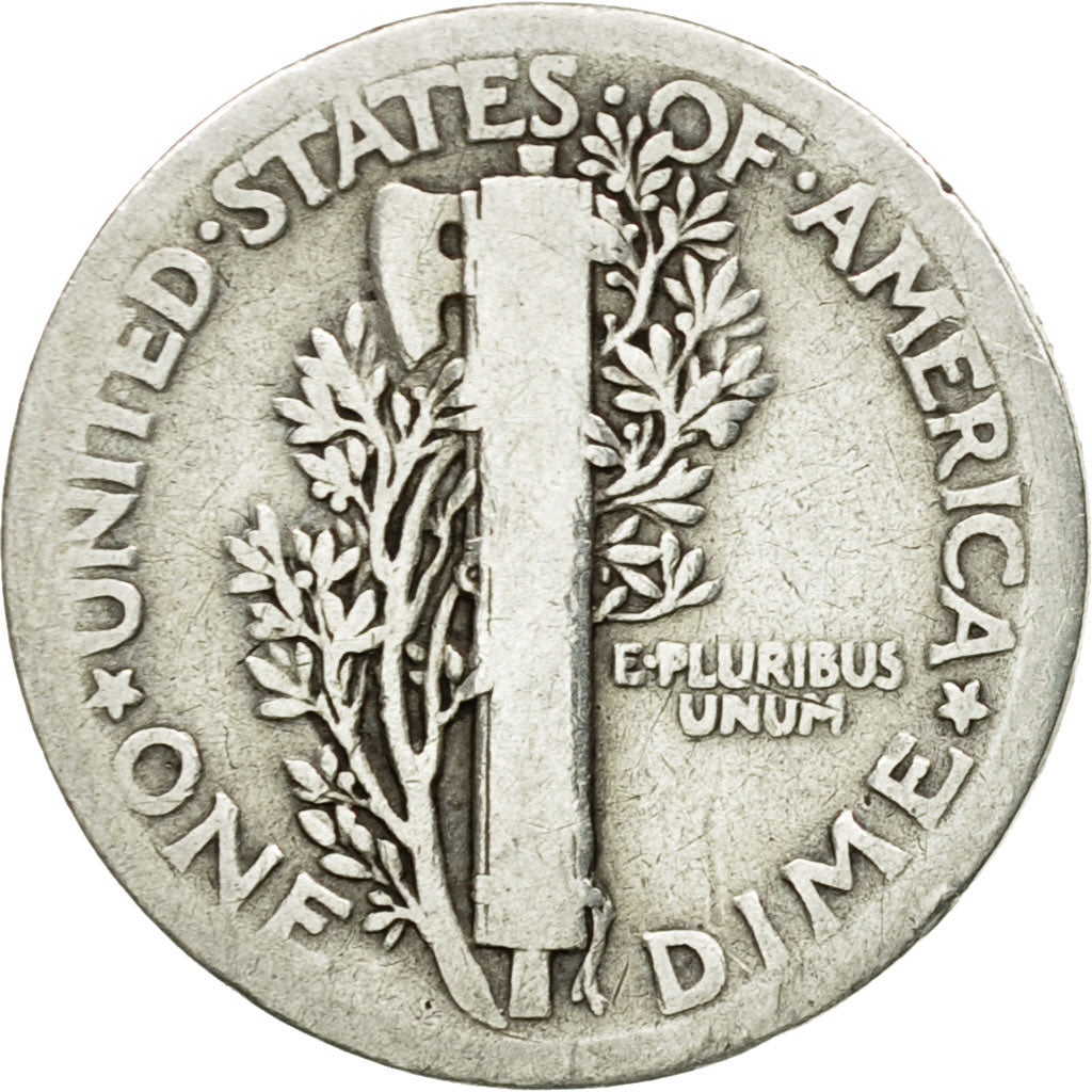 Münze, Vereinigte Staaten, Mercury Dime, Dime, 1923, U.S. Mint, Philadelphia