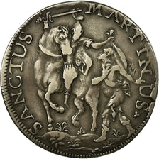 Coin, ITALIAN STATES, LUCCA, Scudo, 1743, EF(40-45), Silver, KM:53