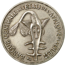 Coin, West African States, 50 Francs, 1982, Paris, EF(40-45), Copper-nickel
