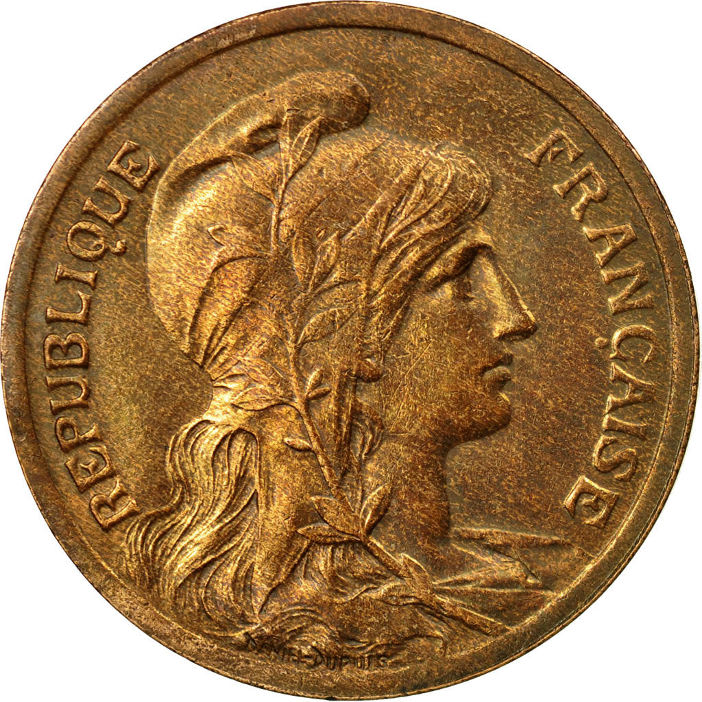 Monnaie, France, Dupuis, 10 Centimes, 1917, Paris, TTB, Bronze, KM:843, Le