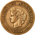 Coin, France, Cérès, 5 Centimes, 1894, Paris, EF(40-45), Bronze, KM:821.1, Le