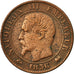 Munten, Frankrijk, Napoleon III, Napoléon III, 5 Centimes, 1856, Lyons, FR+
