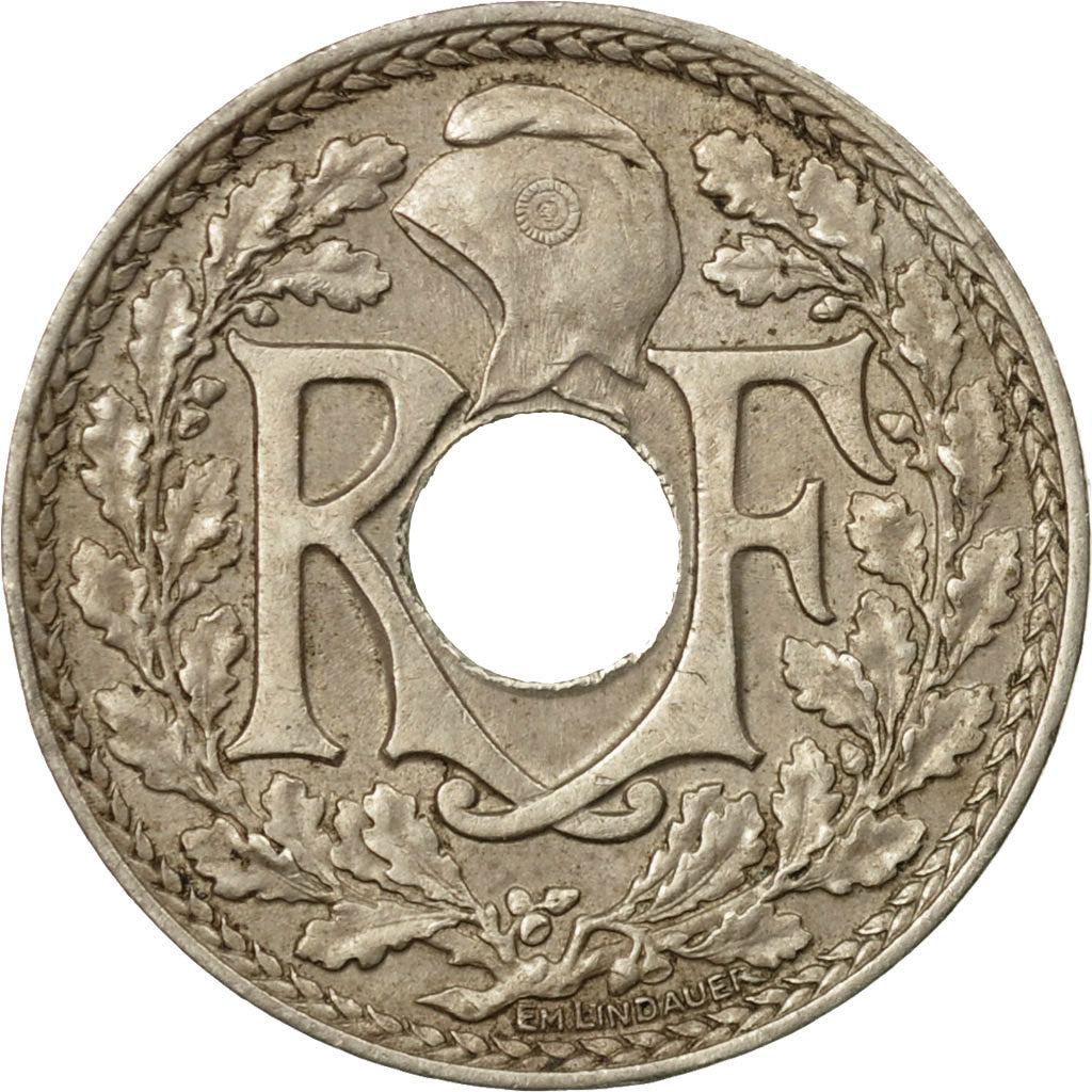 Monnaie, France, Lindauer, 10 Centimes, 1917, Paris, TTB, Copper-nickel