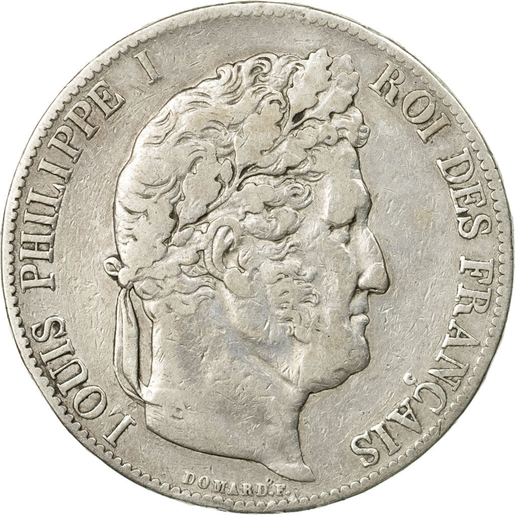 Monnaie, France, Louis-Philippe, 5 Francs, 1845, Paris, TB+, Argent, KM:749.1
