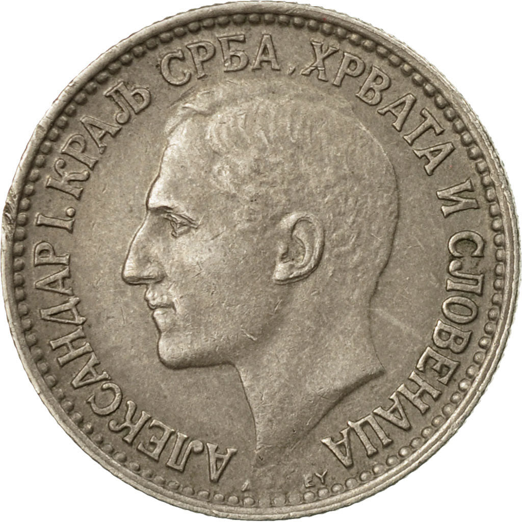 Coin, Yugoslavia, Alexander I, 50 Para, 1925, EF(40-45), Nickel-Bronze, KM:4