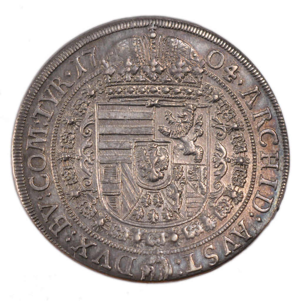 Austria, Reichstaler, 1704, MS(60-62), Silver, 28.50
