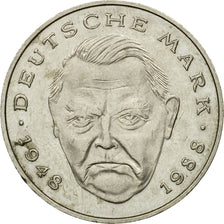Coin, GERMANY - FEDERAL REPUBLIC, 2 Mark, 1988, Stuttgart, EF(40-45)