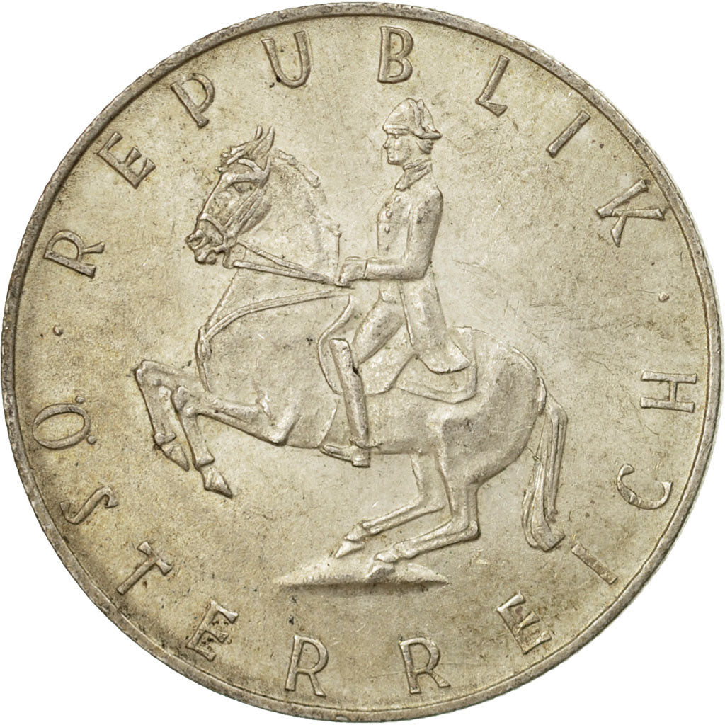 Coin, Austria, 5 Schilling, 1964, EF(40-45), Silver, KM:2889