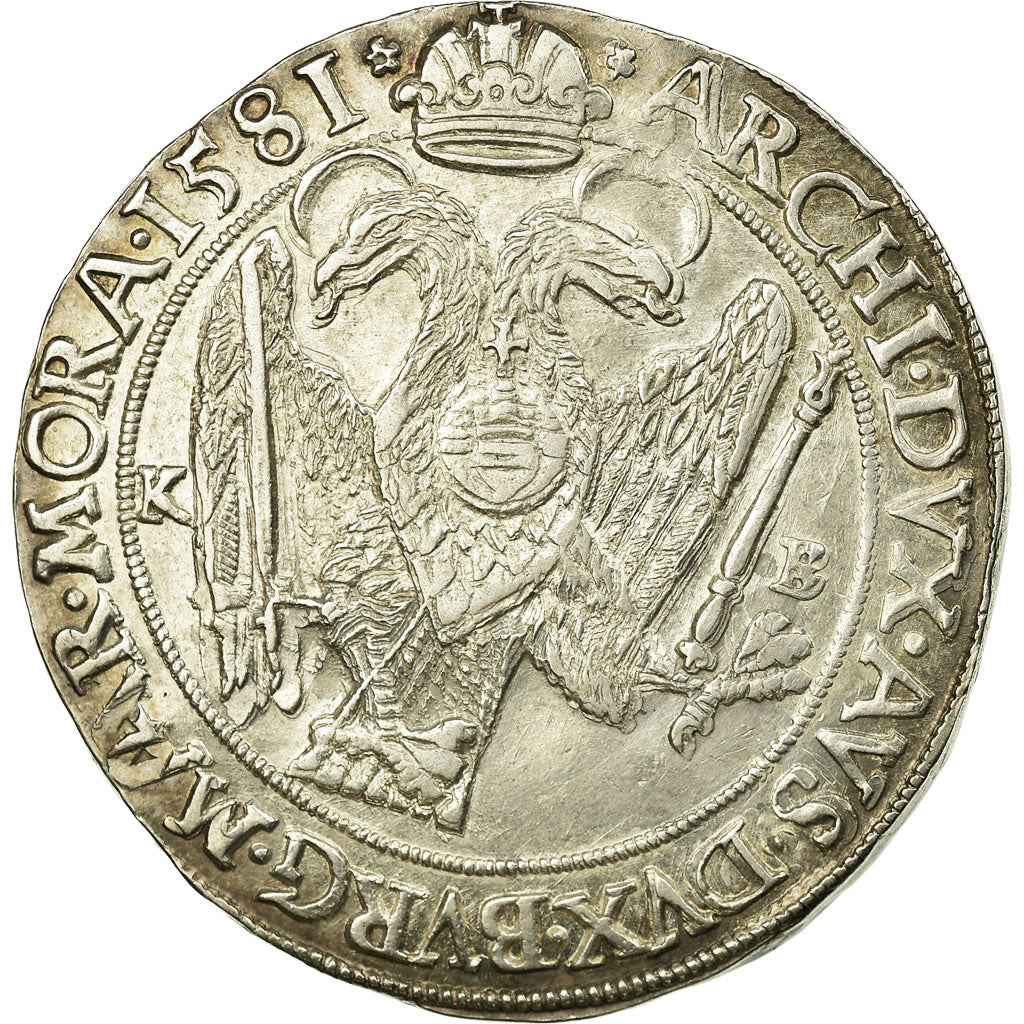 Coin, Hungary, Reichstaler, 1608, AU(50-53), Silver