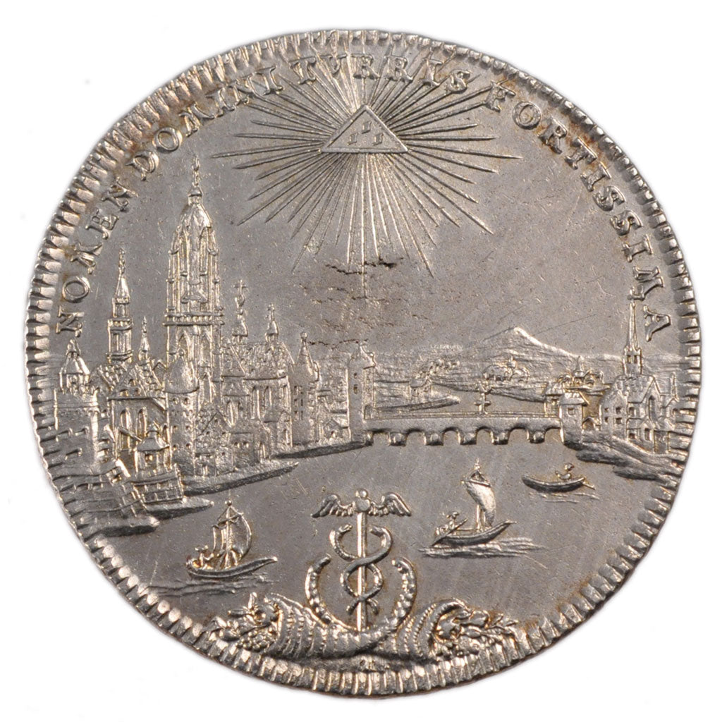 Germany, Thaler, 1772, MS(60-62), Silver, 27.80