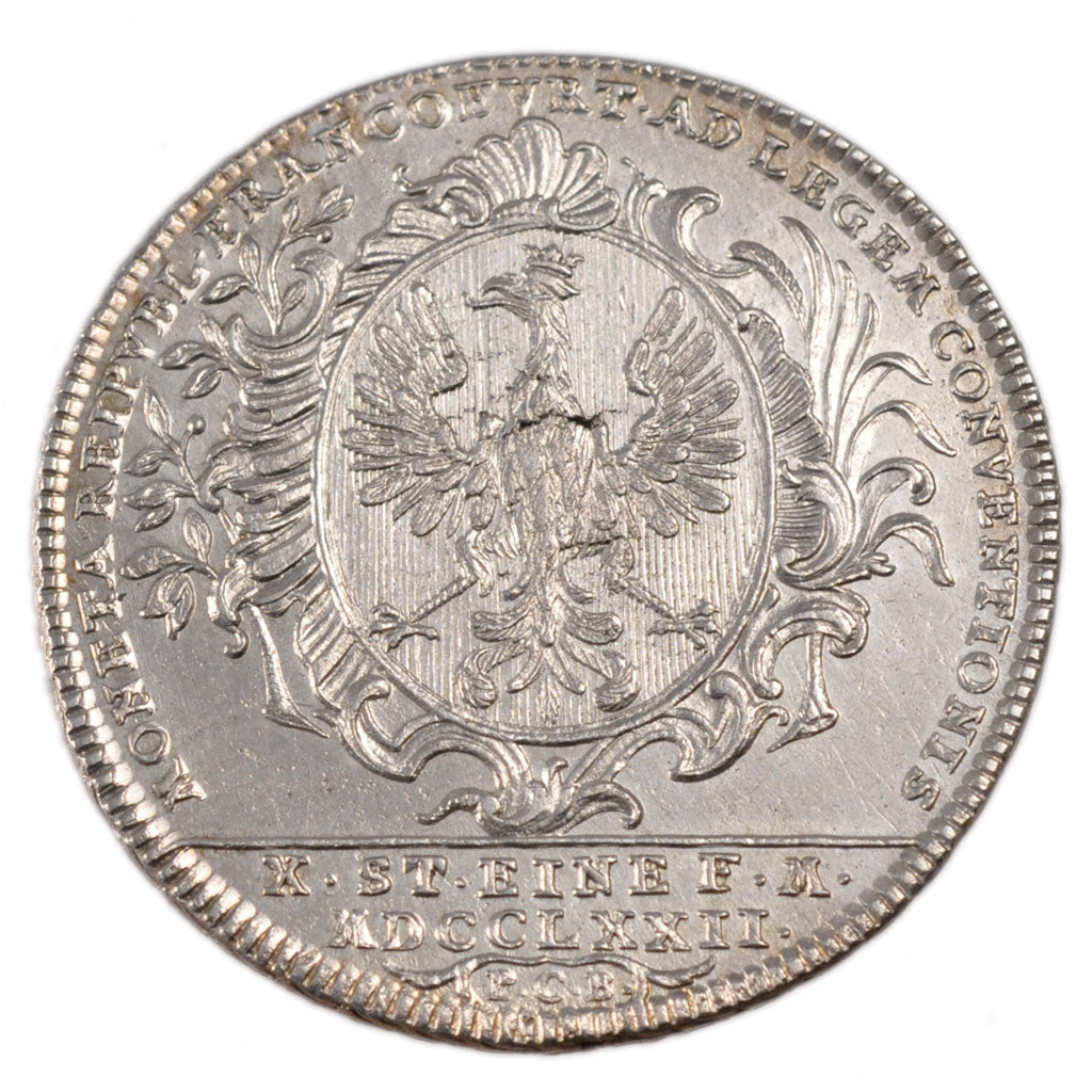 Germany, Thaler, 1772, MS(60-62), Silver, 27.80