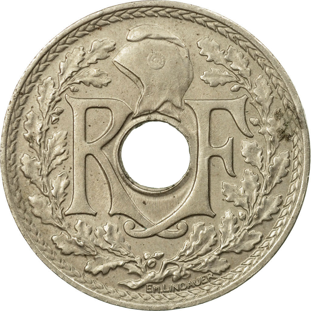 Monnaie, France, Lindauer, 25 Centimes, 1939, TTB, Nickel-Bronze, KM:867b, Le