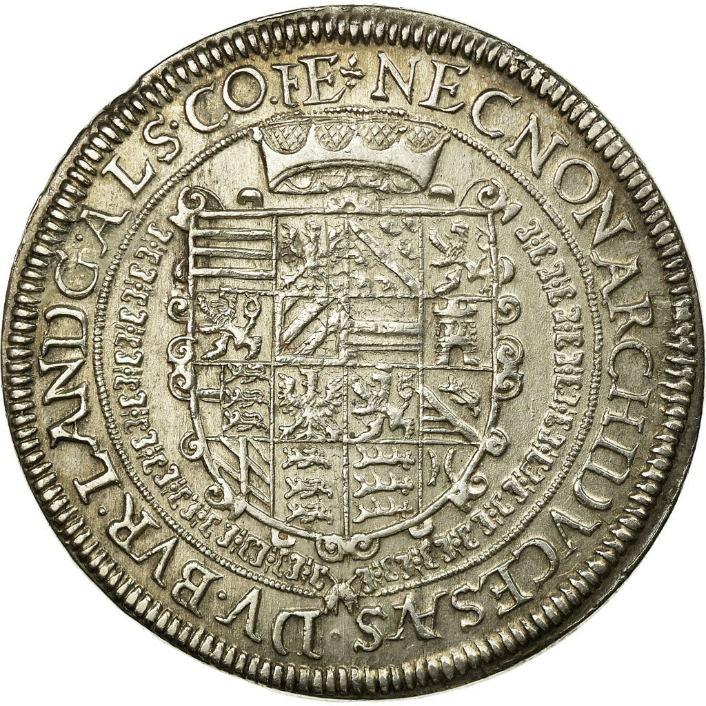 Münze, Österreich, Rudolf II, Thaler, 1608, Vienna, VZ, Silber
