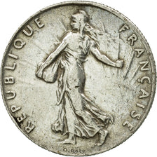 Coin, France, Semeuse, 50 Centimes, 1917, Paris, EF(40-45), Silver, KM:854, Le