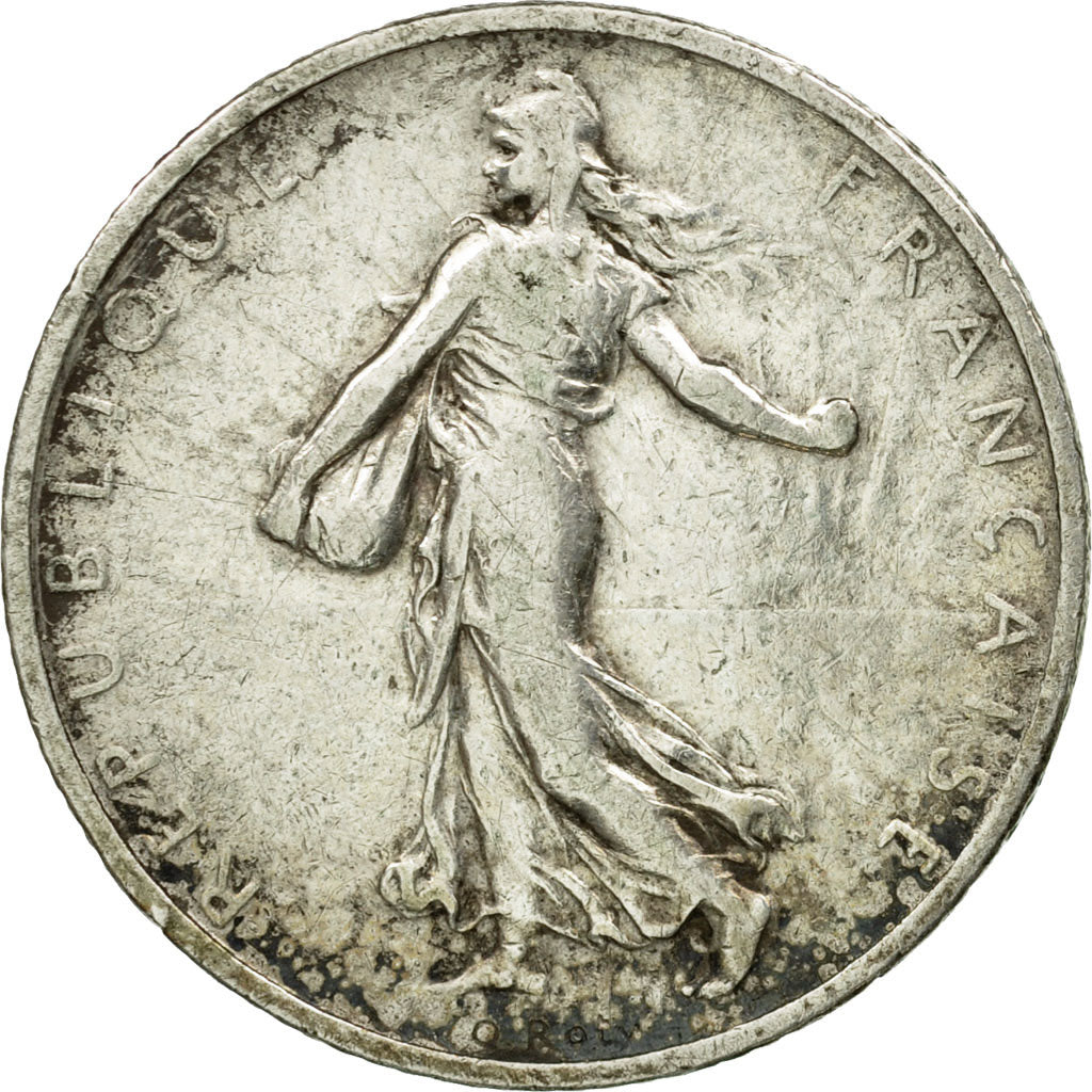 Coin, France, Semeuse, Franc, 1899, Paris, VF(30-35), Silver, KM:844.1, Le