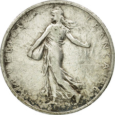 Coin, France, Semeuse, Franc, 1899, Paris, VF(30-35), Silver, KM:844.1, Le