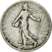 Coin, France, Semeuse, Franc, 1902, Paris, VF(30-35), Silver, KM:844.1, Le