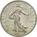 Coin, France, Semeuse, Franc, 1909, Paris, EF(40-45), Silver, KM:844.1, Le