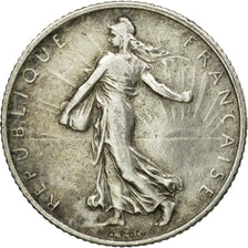 Monnaie, France, Semeuse, Franc, 1910, Paris, TTB, Argent, KM:844.1, Le