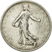Moneta, Francia, Semeuse, Franc, 1918, Paris, MB+, Argento, KM:844.1, Le