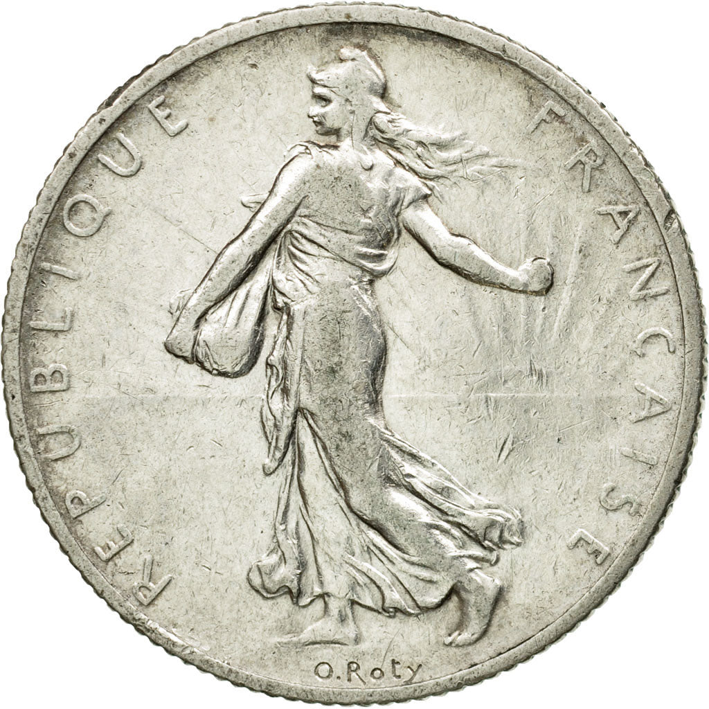 Coin, France, Semeuse, 2 Francs, 1905, Paris, VF(30-35), Silver, KM:845.1, Le