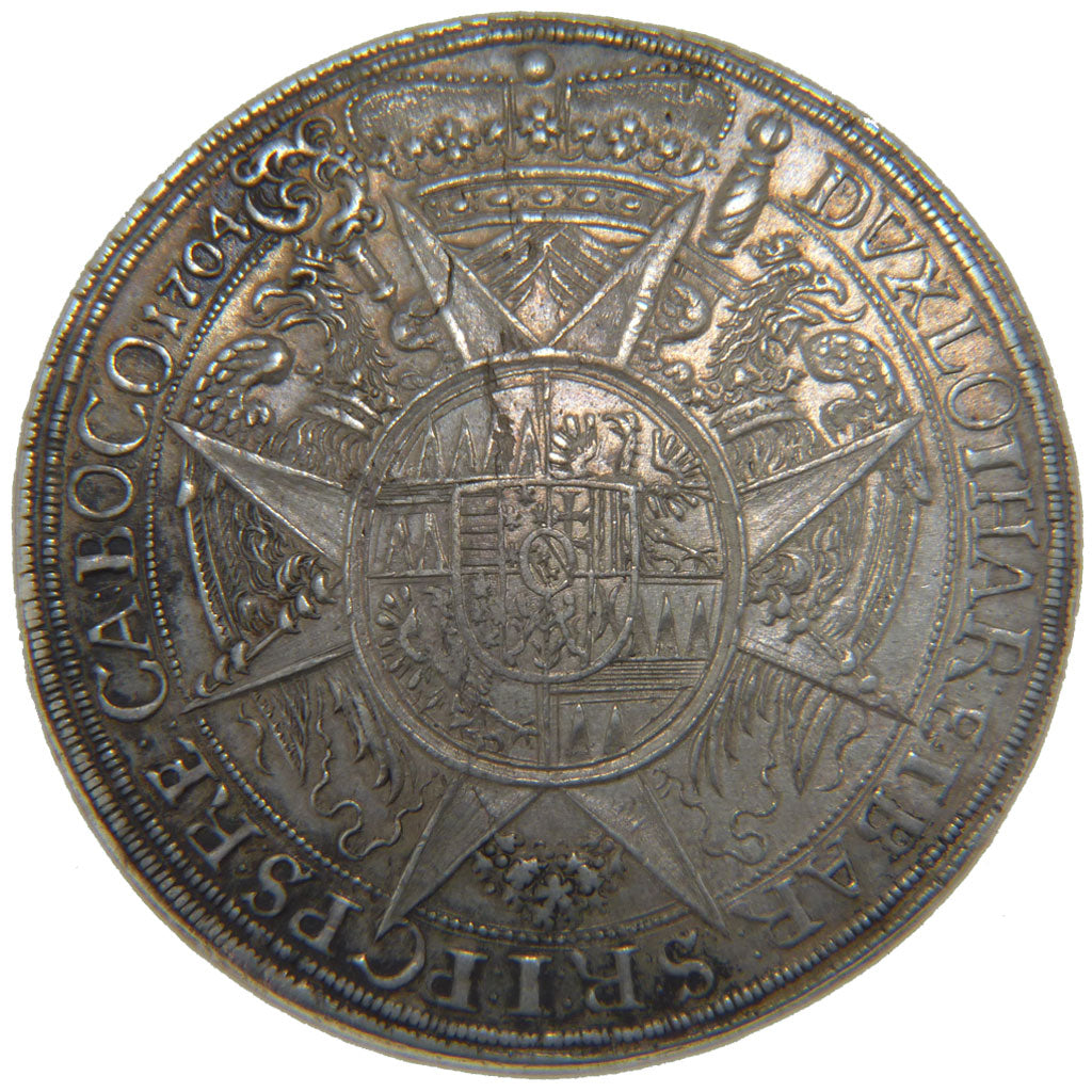 Austria, Thaler, 1704, AU(55-58), Silver, 28.40