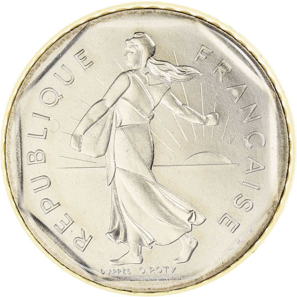 Münze, Frankreich, Semeuse, 2 Francs, 1984, Paris, FDC, STGL, Nickel, KM:942.1