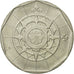 Coin, Portugal, 20 Escudos, 1986, Lisbon, MS(63), Copper-nickel, KM:634.1