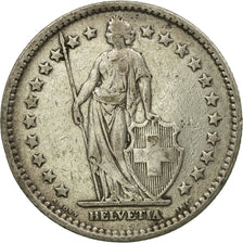 Coin, Switzerland, 2 Francs, 1920, Bern, EF(40-45), Silver, KM:21