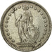 Coin, Switzerland, 2 Francs, 1920, Bern, EF(40-45), Silver, KM:21