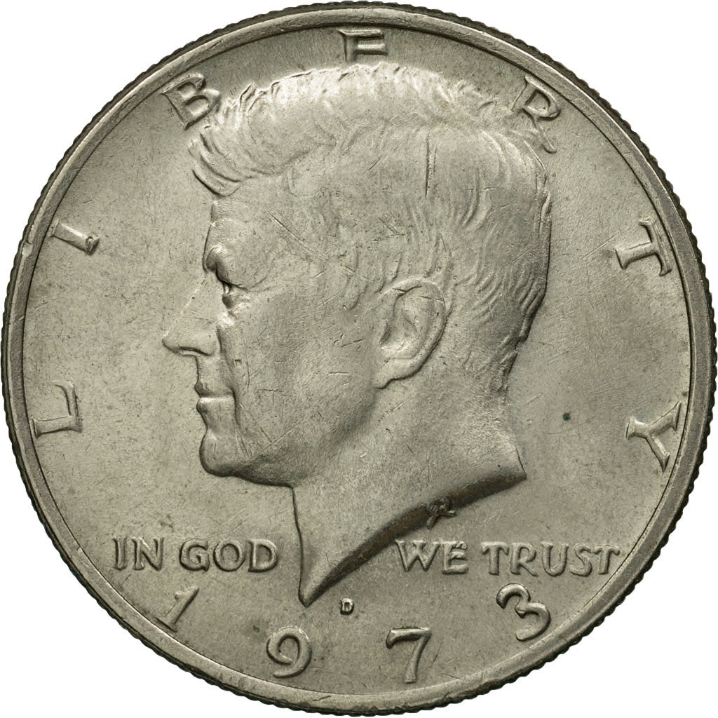 Moneda, Estados Unidos, Kennedy Half Dollar, Half Dollar, 1973, U.S. Mint