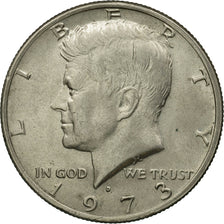Moneda, Estados Unidos, Kennedy Half Dollar, Half Dollar, 1973, U.S. Mint