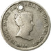 Moneda, España, Isabel II, 2 Reales, 1850, Seville, BC, Plata, KM:526.2