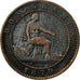 Coin, Spain, Provisional Government, 2 Centimos, 1870, Madrid, VF(20-25)