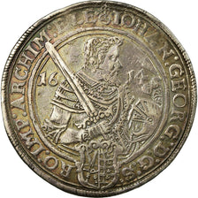 Münze, Deutsch Staaten, SAXONY-ALBERTINE, Thaler, 1614, SS+, Silber, KM:44