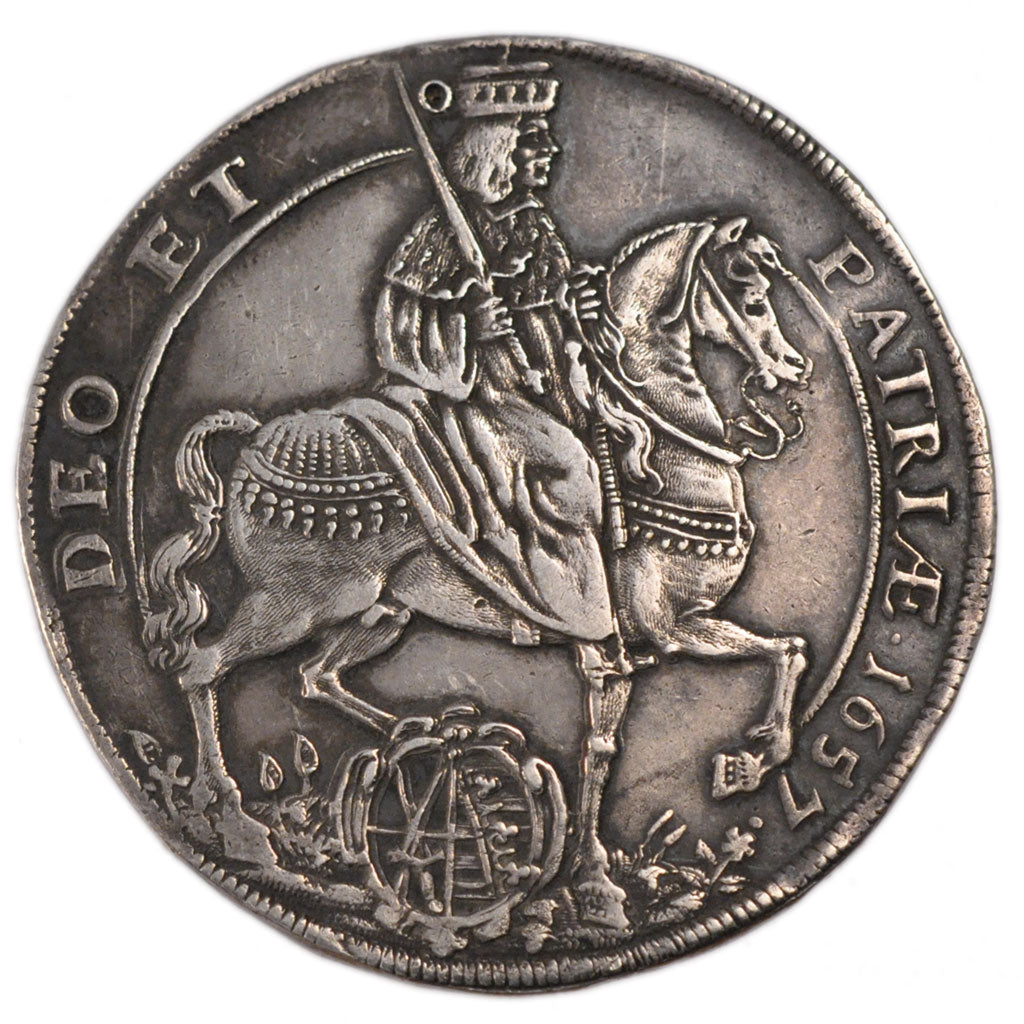 Germania, Thaler, 1657, SPL-, Argento