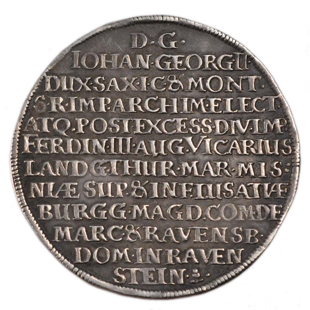 Germania, Thaler, 1657, SPL-, Argento
