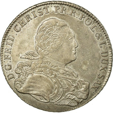 Coin, German States, SAXONY-ALBERTINE, Friedrich Christian, Thaler, 1763