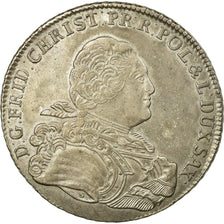 Moneta, Stati tedeschi, SAXONY-ALBERTINE, Friedrich Christian, Thaler, 1763