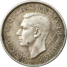 Coin, Australia, George VI, Florin, 1941, Melbourne, EF(40-45), Silver, KM:40