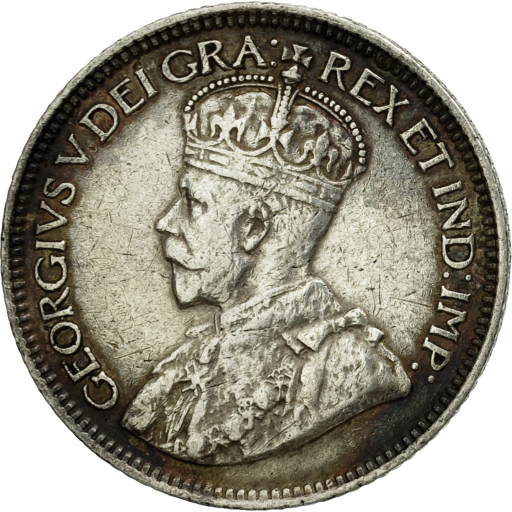 Münze, Kanada, George V, 10 Cents, 1917, Royal Canadian Mint, Ottawa, SS