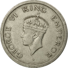 Moneta, INDIA - BRITANNICA, George VI, Rupee, 1947, BB, Nichel, KM:559