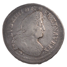 FRANCE, 1/2 Écu aux insignes, 1/2 ECU, 43 Sols, 1702, Lyon, KM #325.5, ...