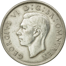 Coin, Great Britain, George VI, Florin, Two Shillings, 1942, EF(40-45), Silver