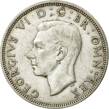 Coin, Great Britain, George VI, 1/2 Crown, 1944, EF(40-45), Silver, KM:856