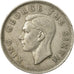 Moneda, Nueva Zelanda, George VI, 1/2 Crown, 1950, MBC, Cobre - níquel, KM:19