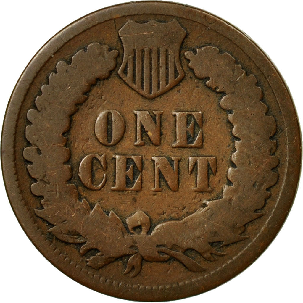 Coin, United States, Indian Head Cent, Cent, 1893, U.S. Mint, Philadelphia