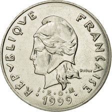 Coin, French Polynesia, 50 Francs, 1999, Paris, EF(40-45), Nickel, KM:13